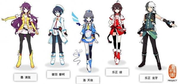 Анимационный проект «Vocaloid China»